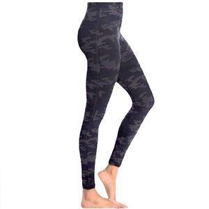 Spanx Black Camouflage Leggings